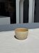 A small tall beige bowl CNP Grès Village France vintage D12