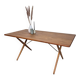 Hans Wegner, AT-303 Sawbuck vintage 1950s Danish dining table