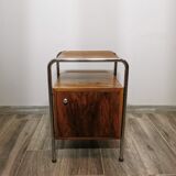 Bauhaus chromed nightstand by Robert Slezak