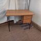 Formica 1960 desk with two drawers
