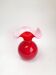 Beautiful red opaline vase IVV Italy