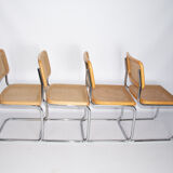 Series of 8 chairs B32 by Marcel Breuer