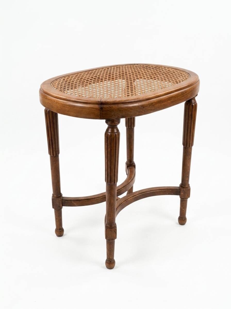 Louis XVI style piano bench