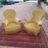 Bergere armchairs