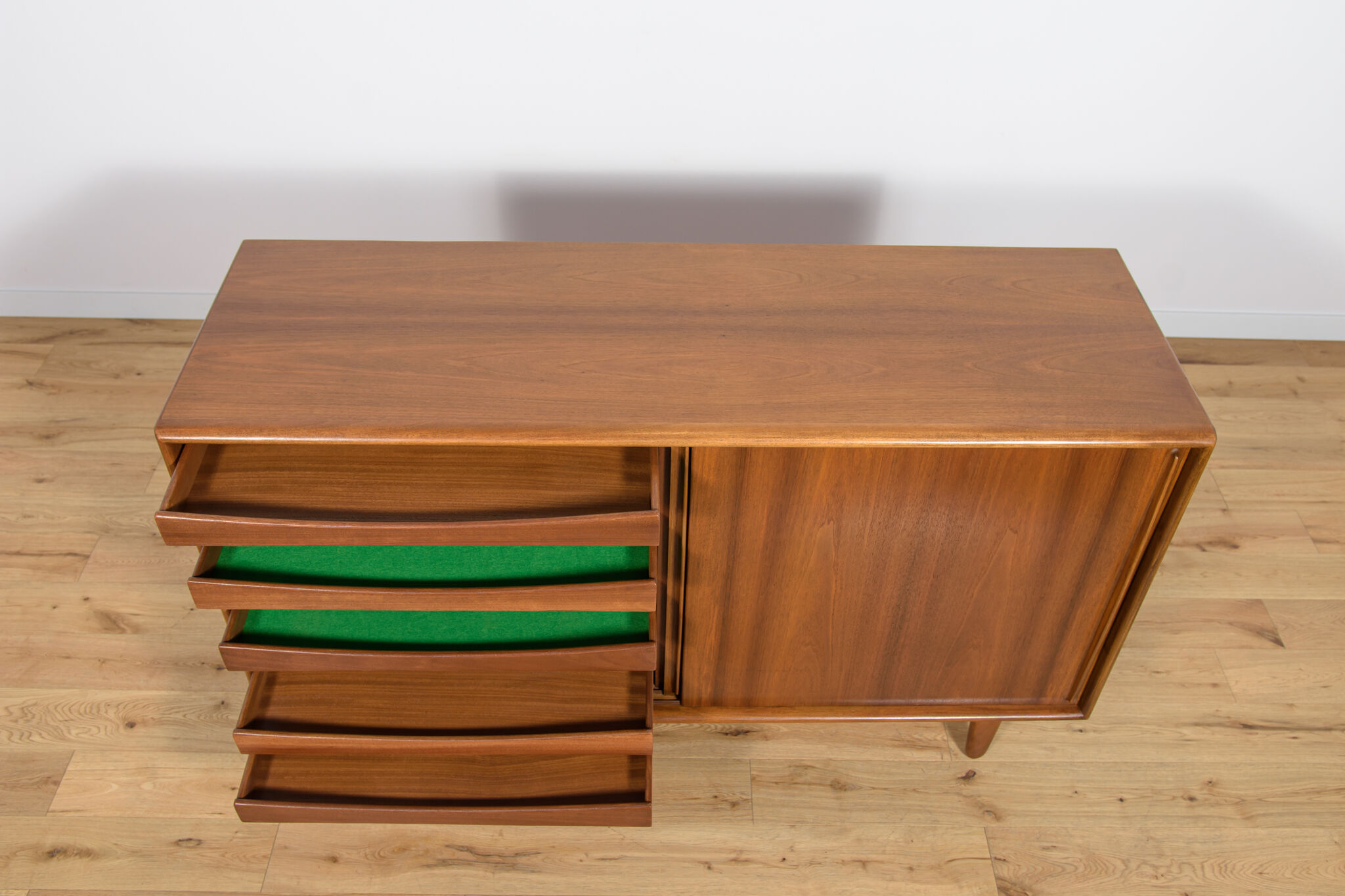 Mid-century danish walnut sideboard, 1960s