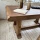 Table de repas chêne 1940 Dudouyt 240cm