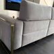Electric full relax sofa / fabric batteries