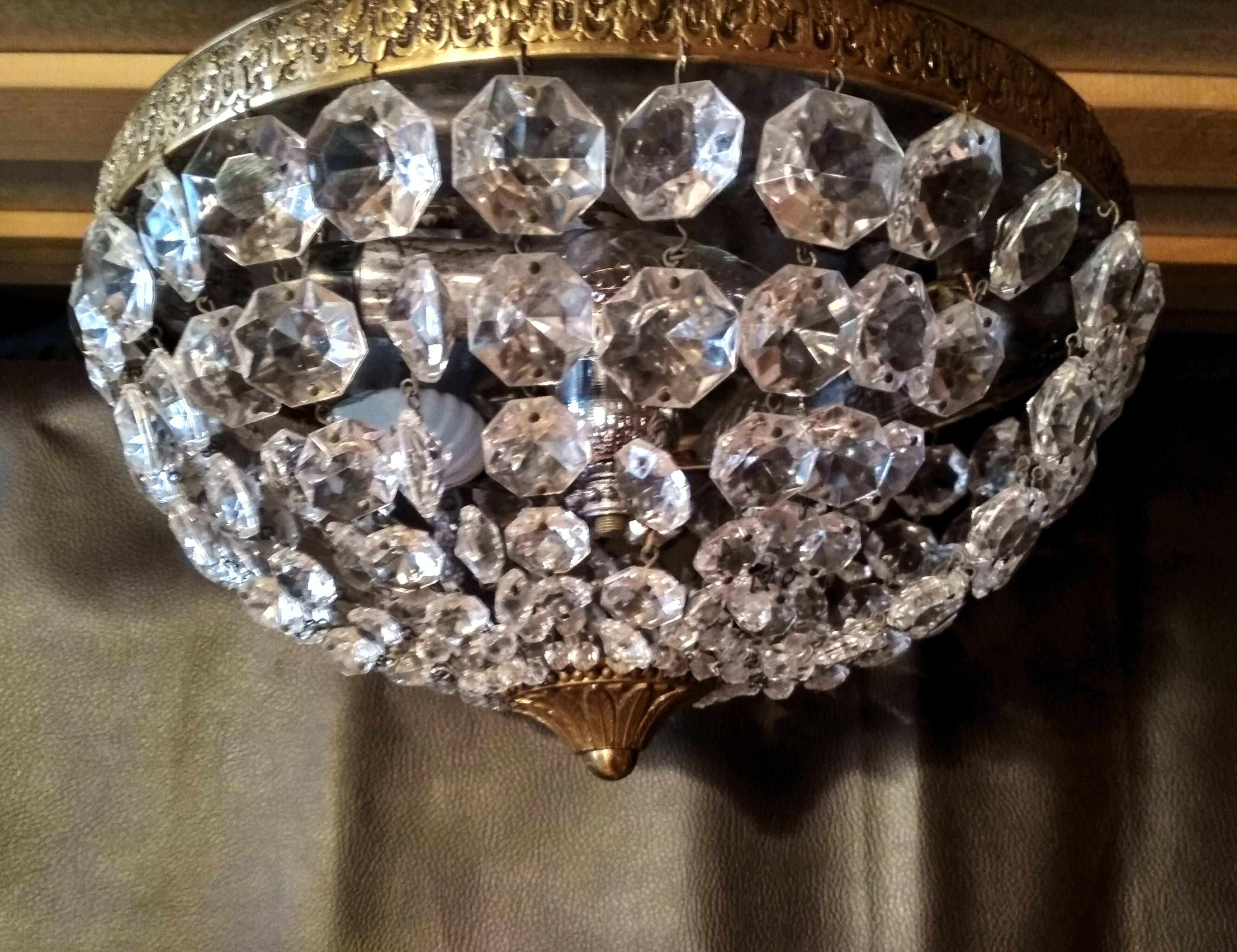 Chandelier gold pendants crystal ceiling balloon XX