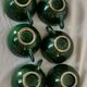 Lot of 6 cups and under green ceramic cups