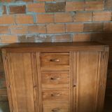 Original and vintage sideboard in solid wood