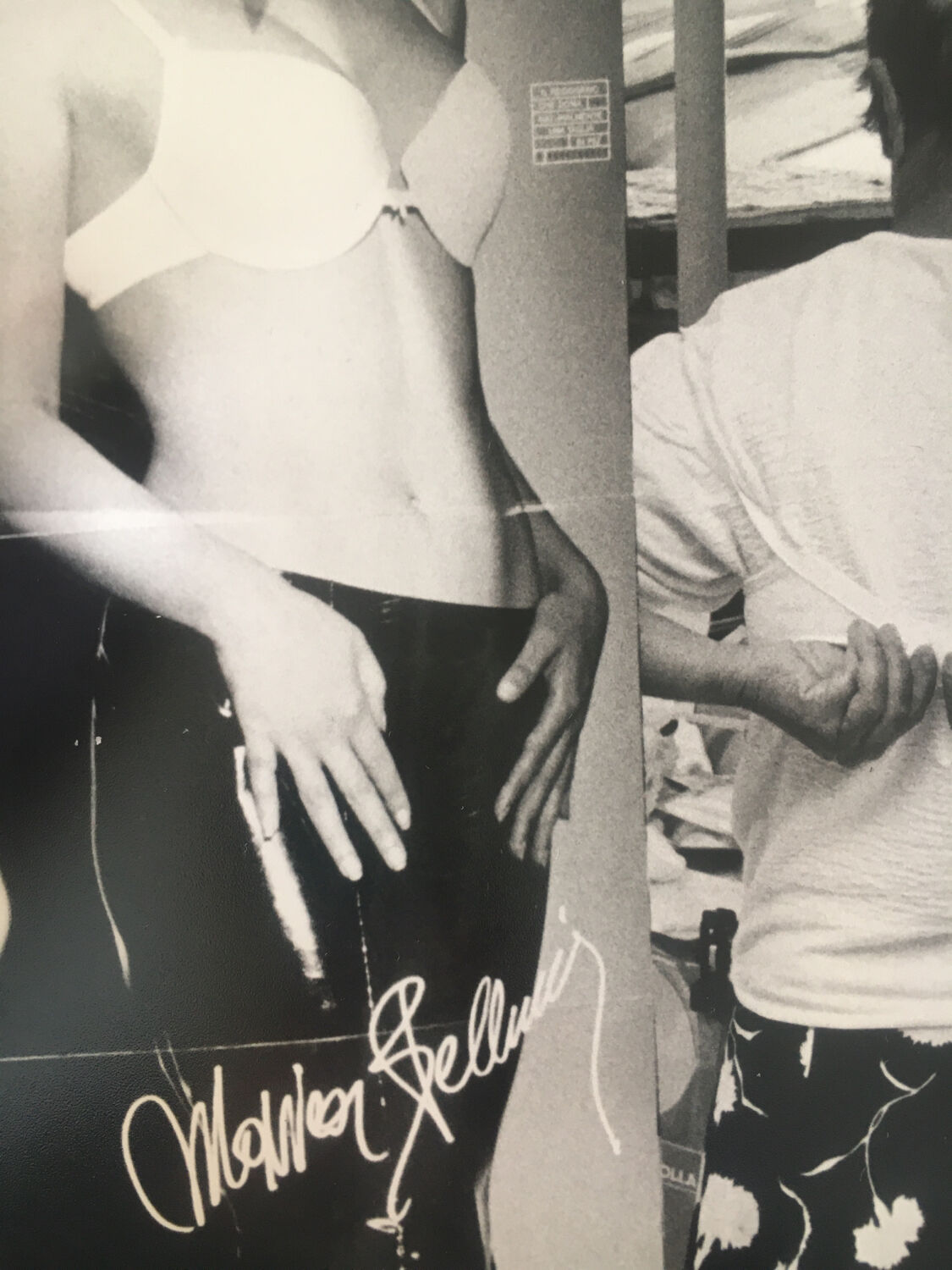 Photography and vintage lingerie, nineties