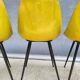 4 chaises Coccinelle René-Jean Caillette pour Steiner 1950