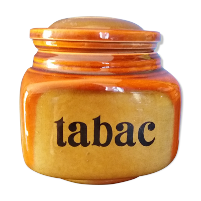 Pot à tabac rétro