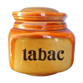 Pot à tabac rétro
