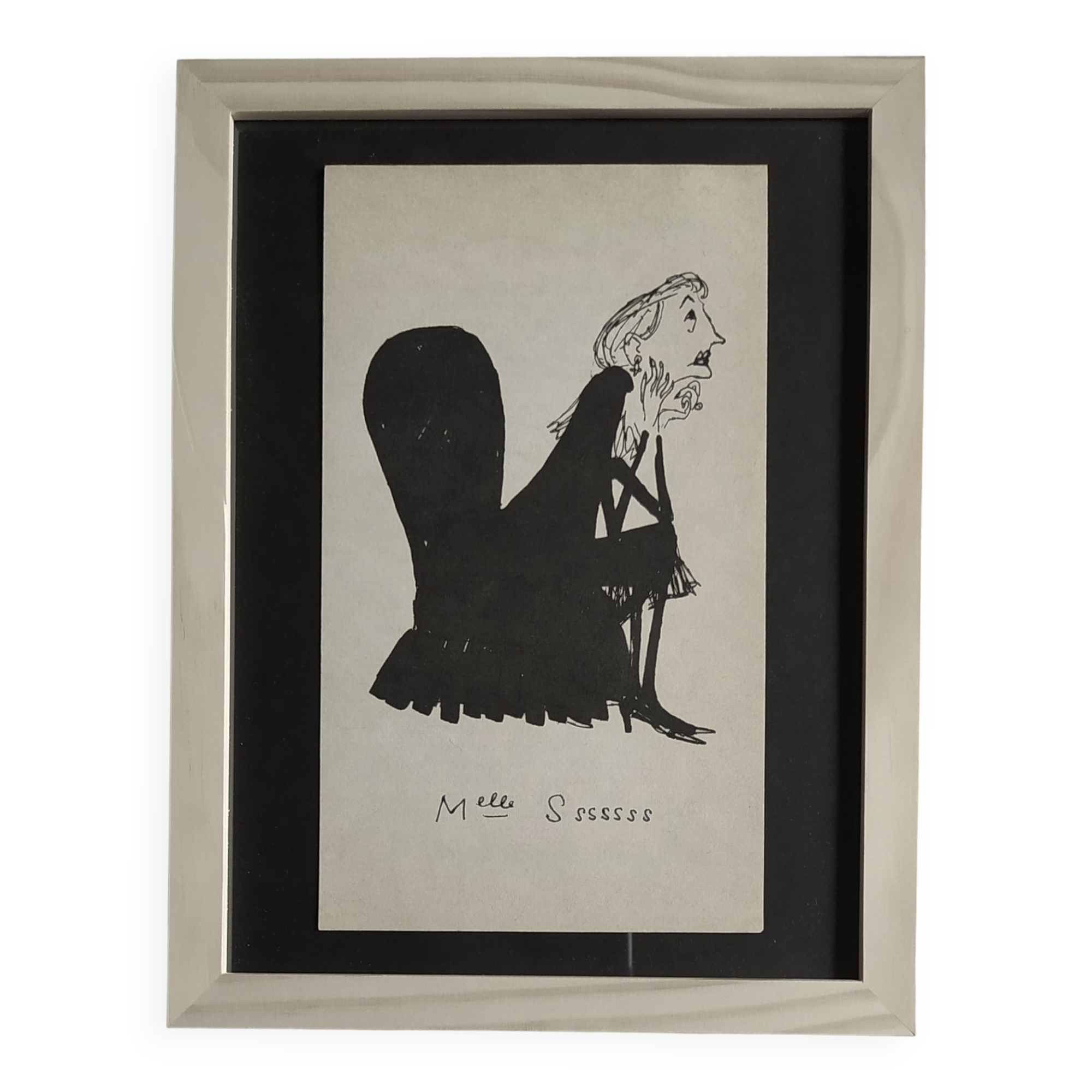 Illustration daninos -character series- " miss sssss "