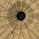Small suspension, rattan luminaire in hat shape D:60cm