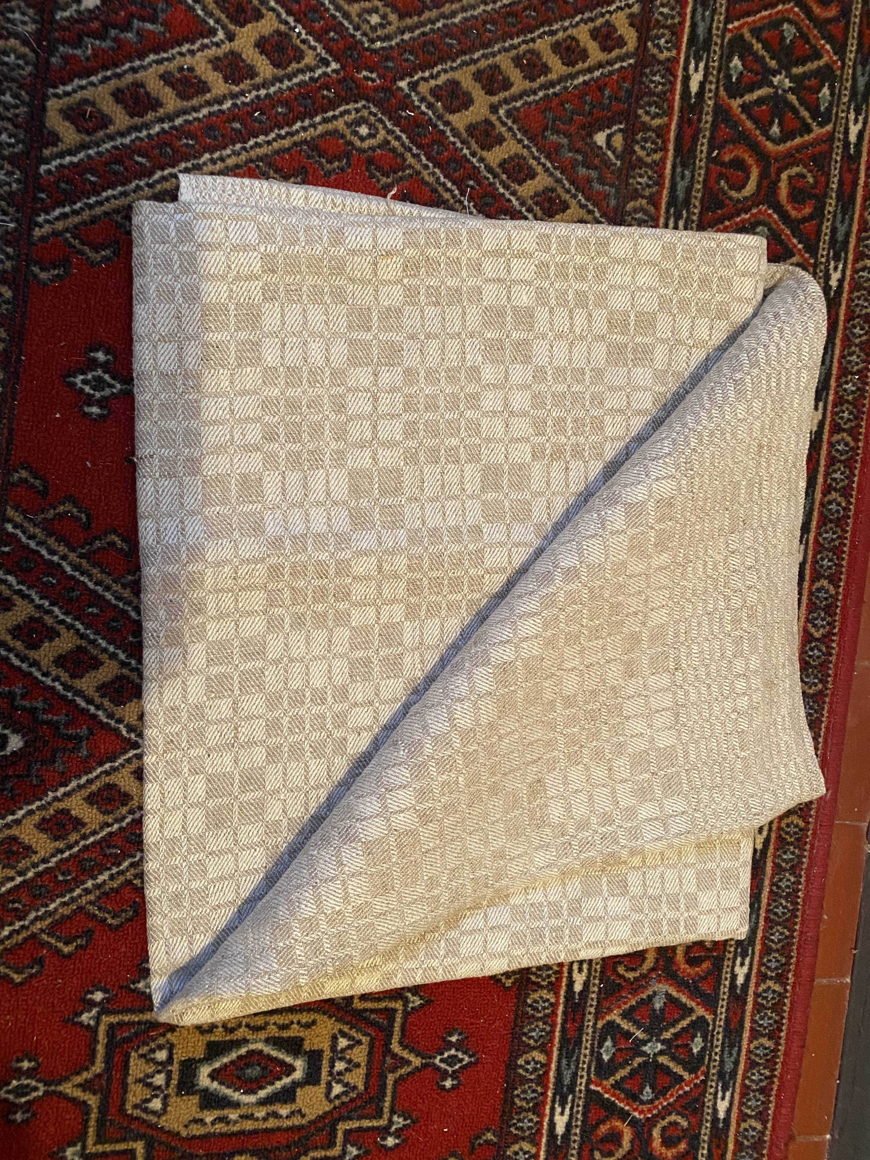 Hemp tablecloth
