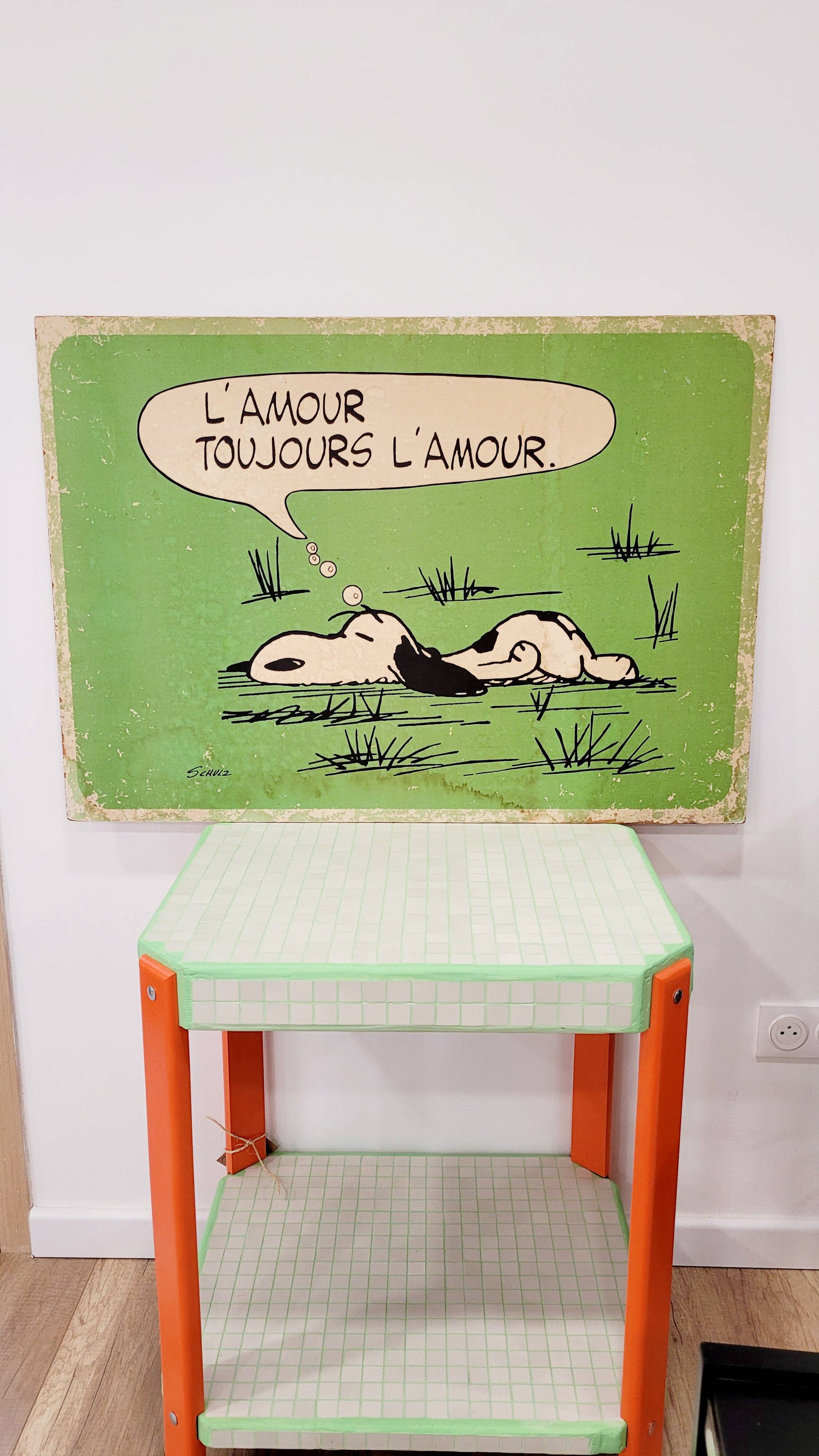 Affiche SNOOPY 1958 | Selency