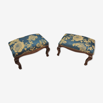 Pair of foot rests style Louis XV