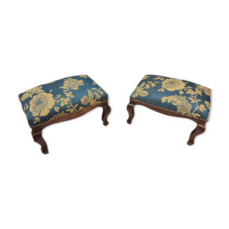 Pair of foot rests style Louis XV