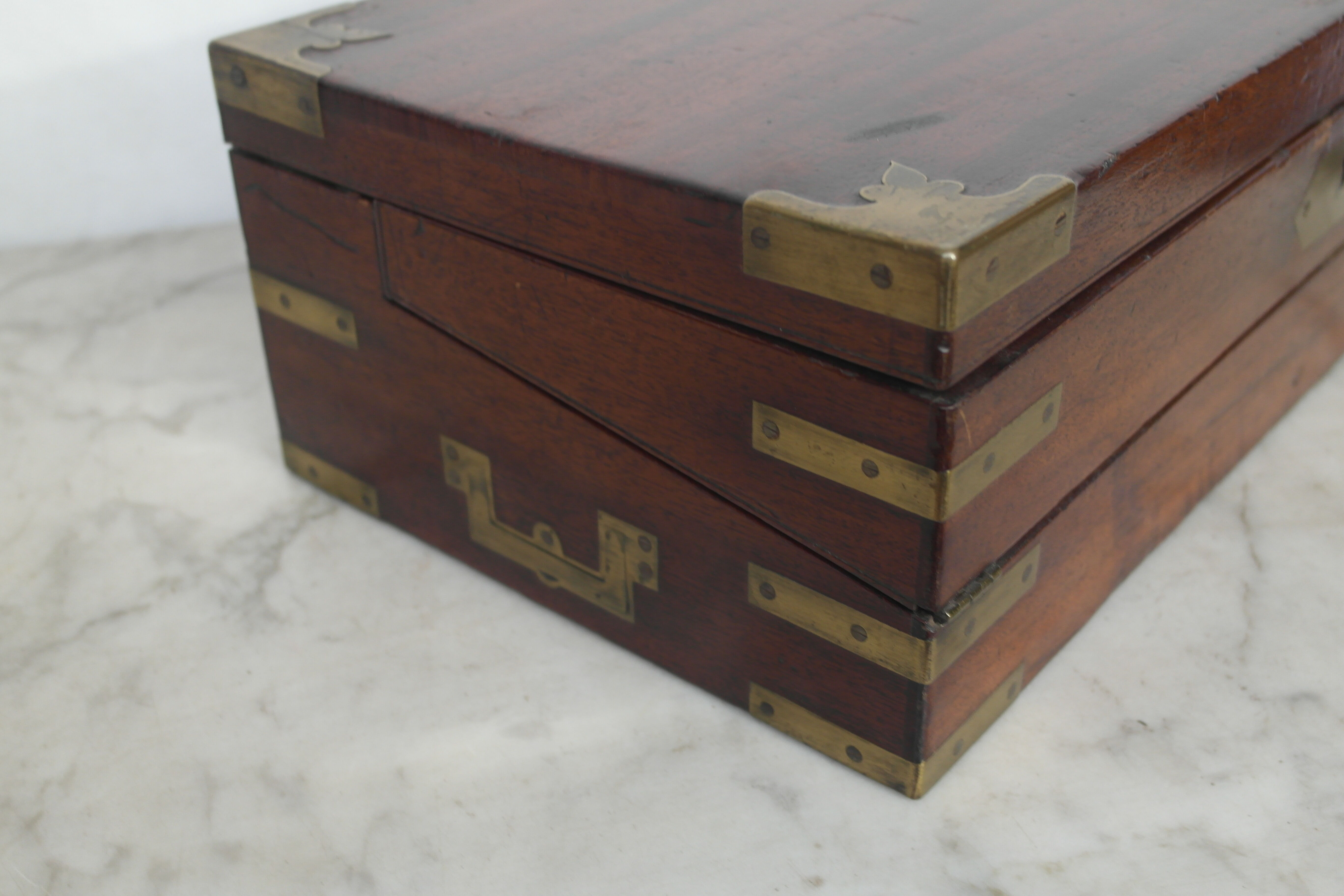 18th mahogany navy writing