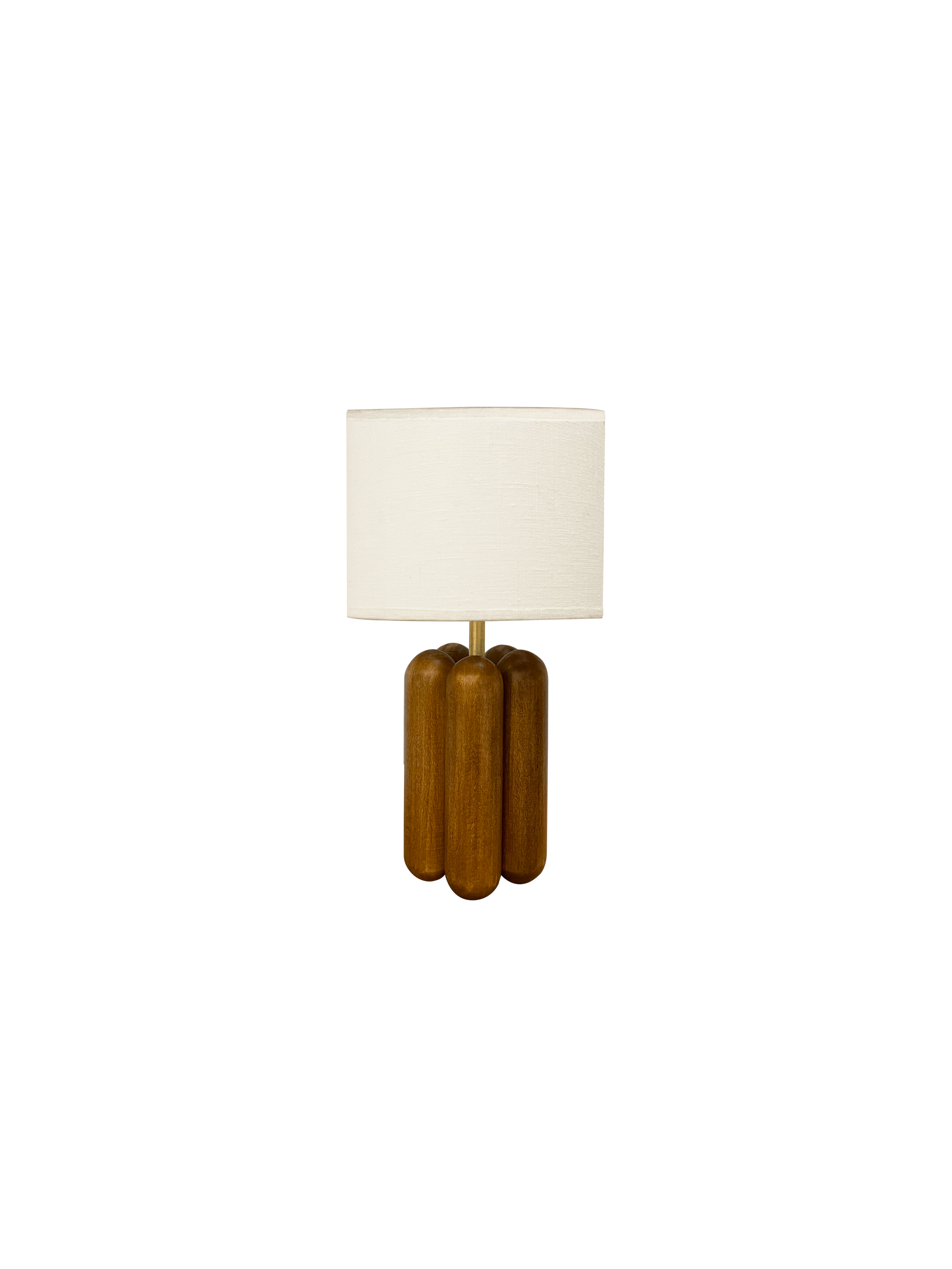 Lamp Charlotte Wood Cotton -