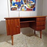 Vintage office of the 60s golden oak