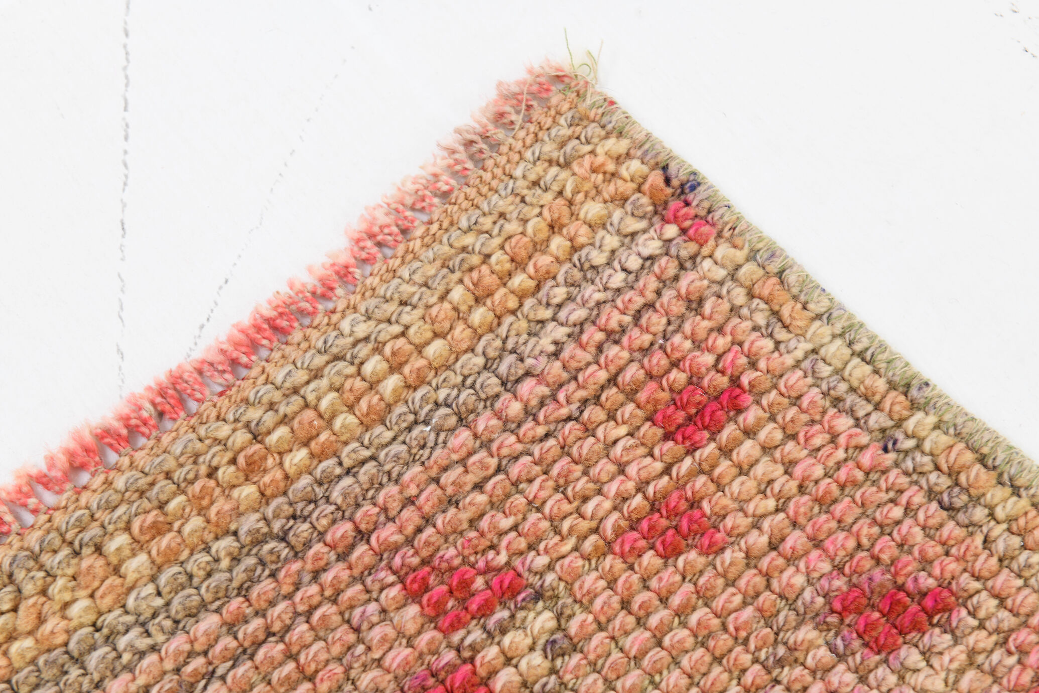 Oushak runner rug 77x386cm