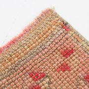 Oushak runner rug 77x386cm
