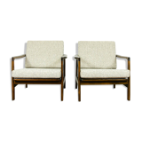 Pair of B-7522 armchairs by Zenon Bączyk