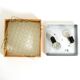Beautiful 1970s square ceiling lamp made of pine wood by Alda Sweden