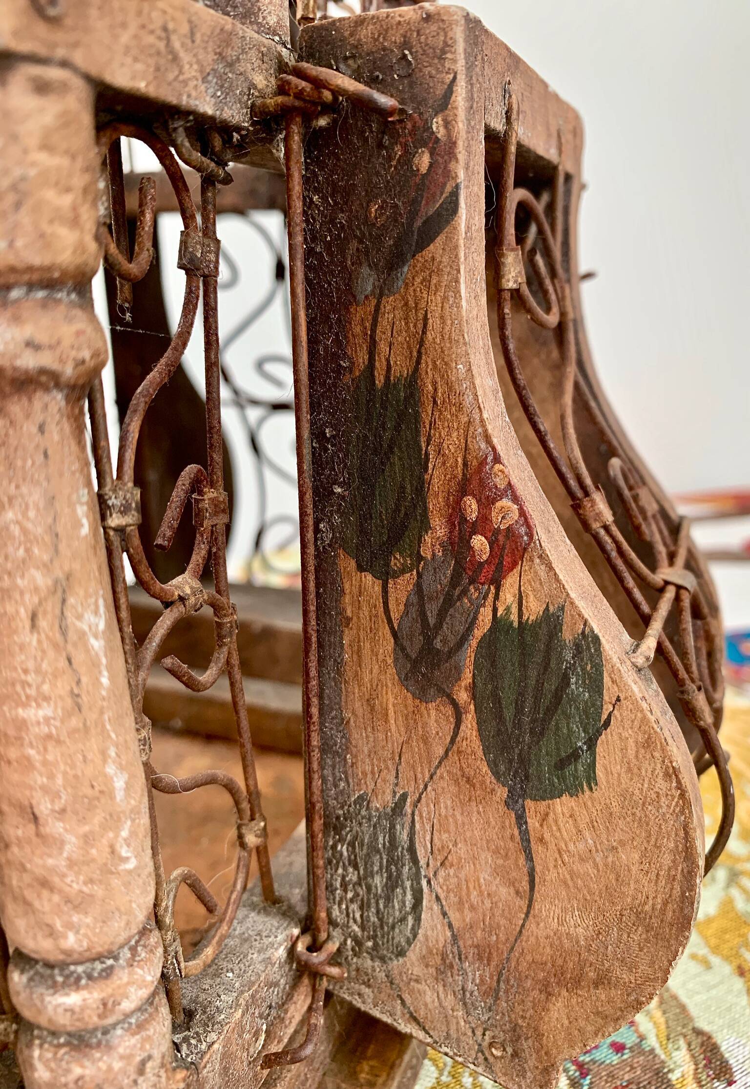Vintage bird cage
