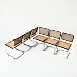 Set of 6 Style B32 Dining Room Chairs by Marcel Breuer