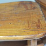 Pair of low stools