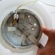Vintage opaline dome ceiling light from the 60s