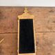 Mirror Witch Trumeau Wall Light Louis XVI Style Vintage Gilded Drapery