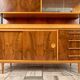 Vintage Credenza with pull-out table, 1960s, Czechoslovakia