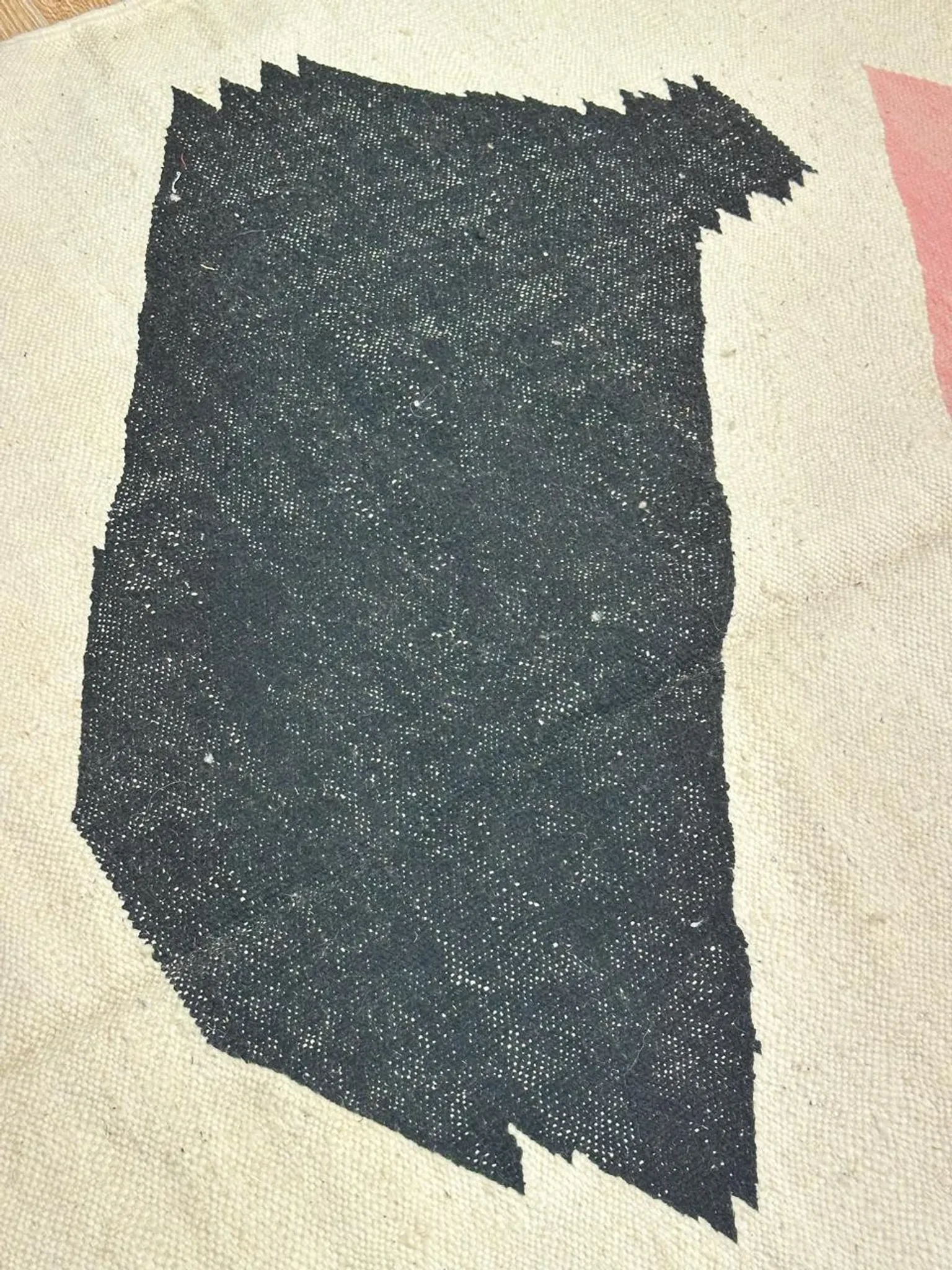 Berber rug in fine wool – Abstract shapes