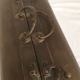 Old doctor wooden suitcase