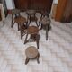 Wooden stool