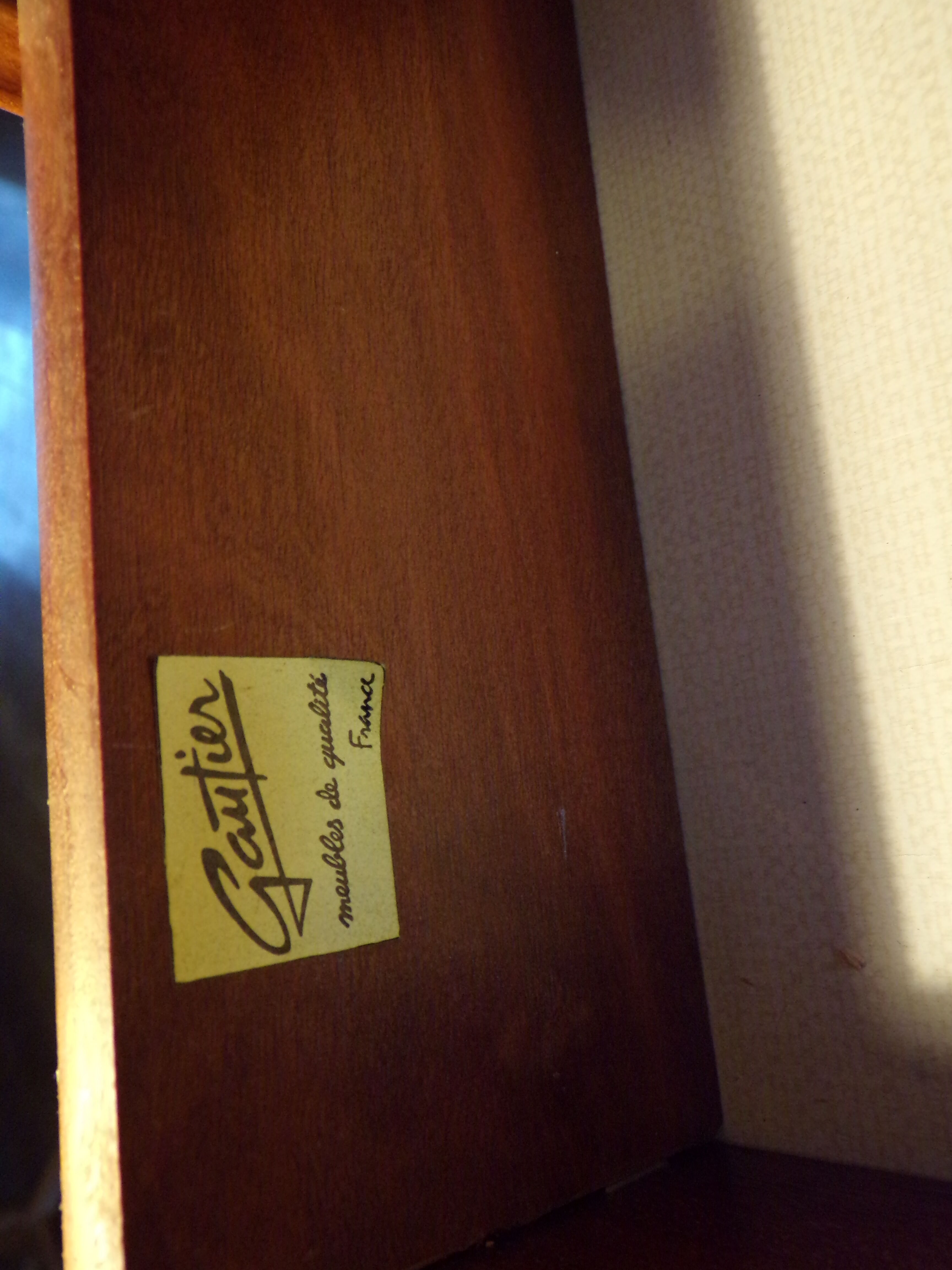 Scandinavian teak chest of drawers