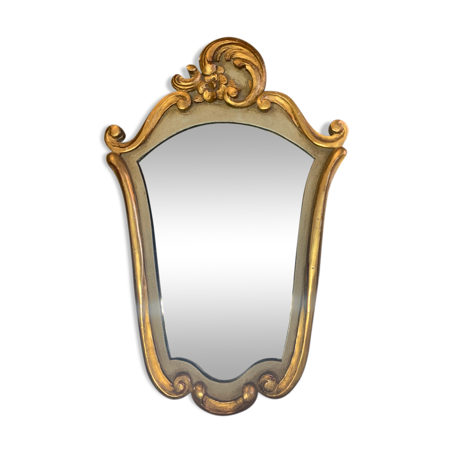Gilded mirror in Louis XVI style
