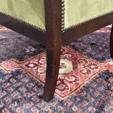 19th-century bergère in mahogany