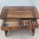 19th-century walnut writing desk.