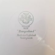 Villleroy & Boch Burgenland grand plat de service/gâteau rouge