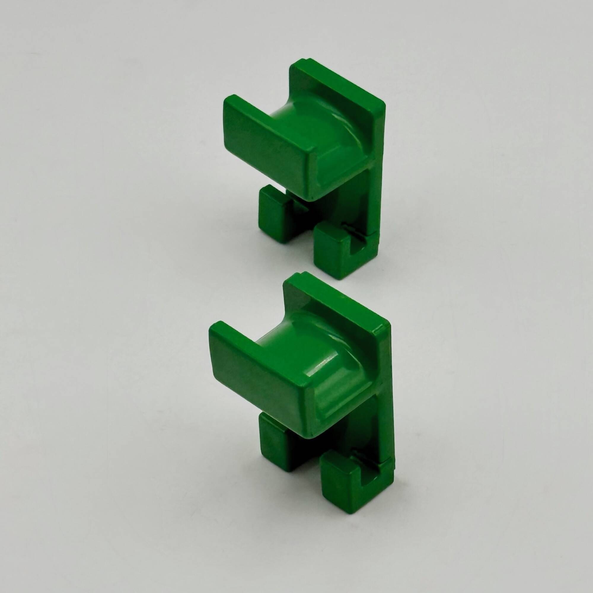 Green Wall Hooks by Olaf Von Bohr for Gedy 1970s