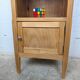 Art Deco bedside table in pine