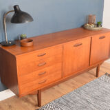 Restored Retro 1960s Homeworthy Teak Sideboard