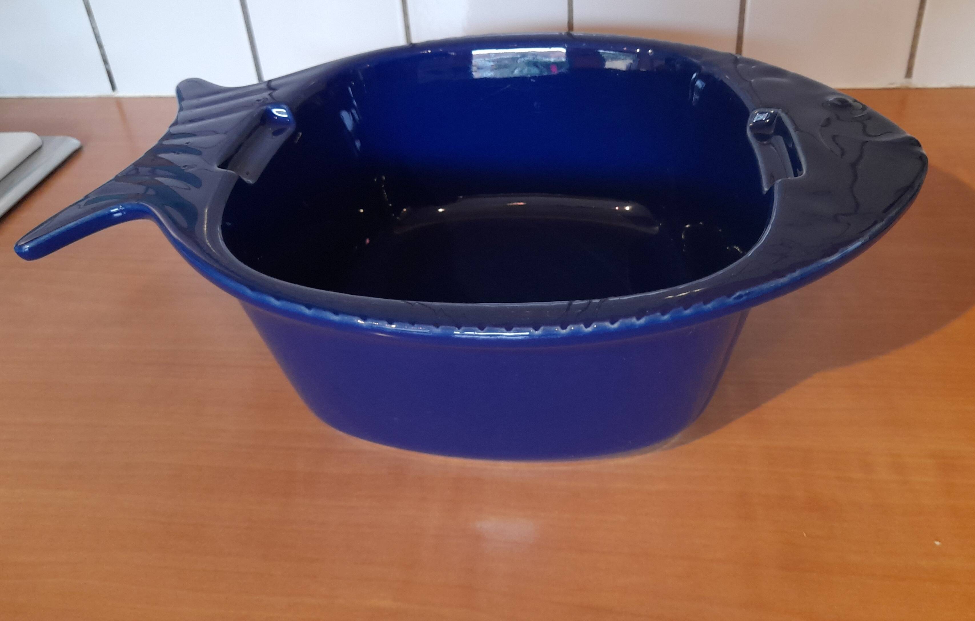 Ceramic fish baking dish - BCI Bretagne Céramique Industrie