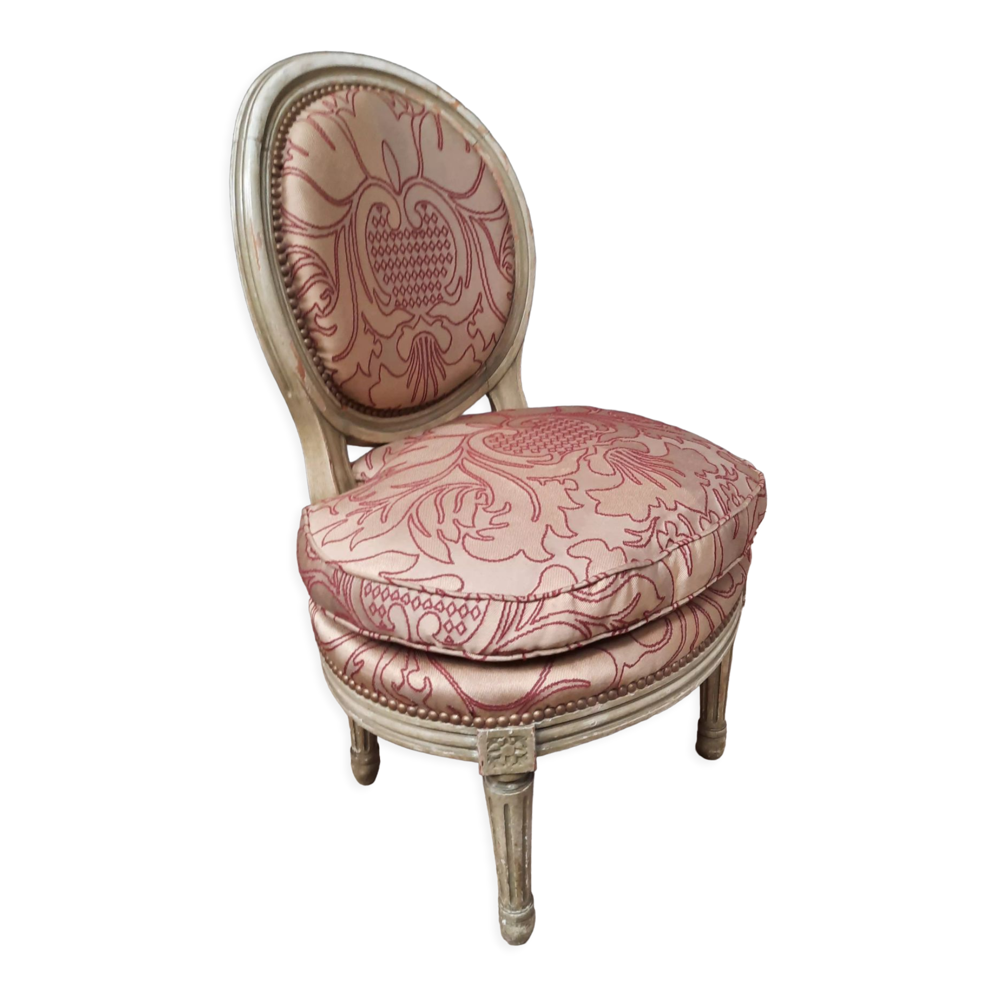 Louis XVI style low chair